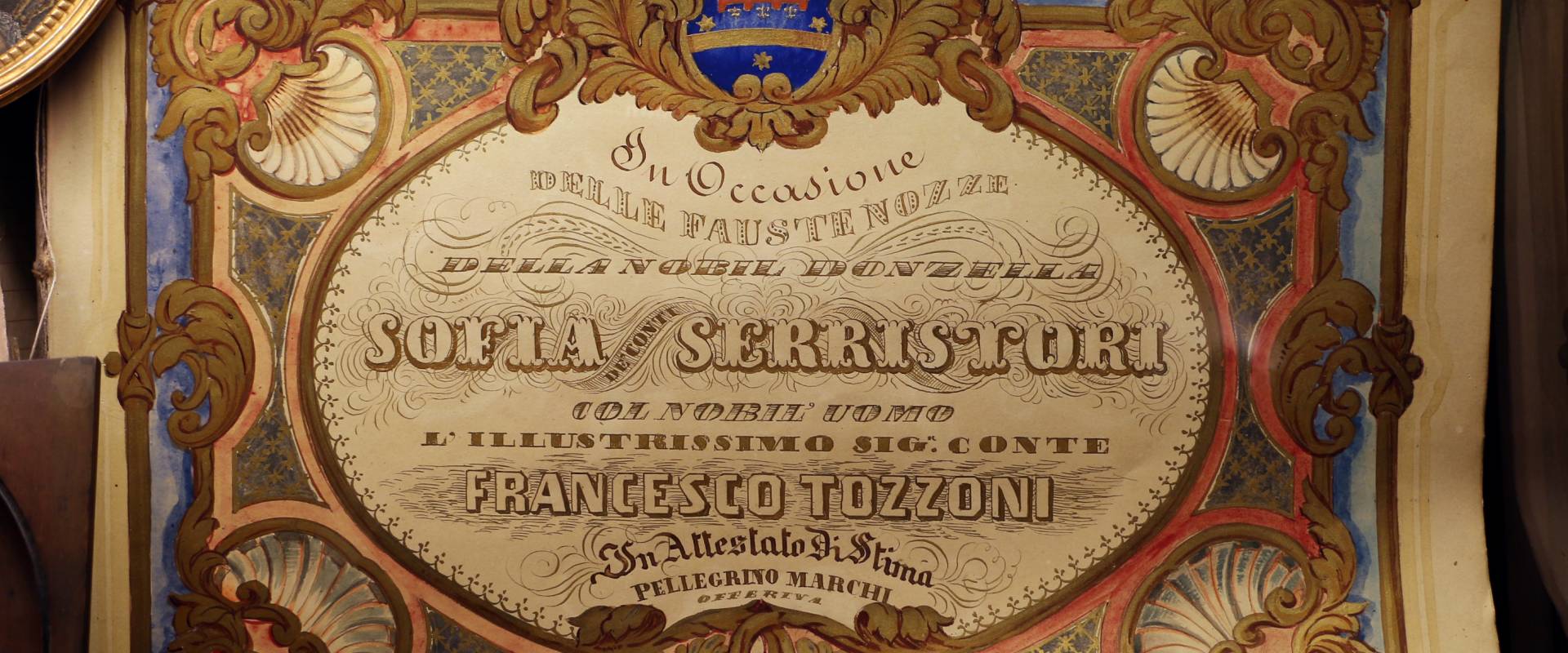 Imola, palazzo tozzoni, album per il matrimonio di francesco tozzoni con sofia serristori, xix secolo foto di Sailko